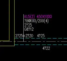 cad钢筋符号显示问号
