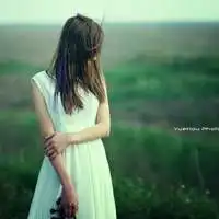 微信头像森系女生清新自然超凡脱俗森林系女孩
