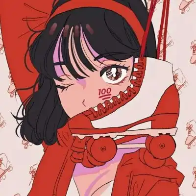 唐崎夜雨二次元女生头像
