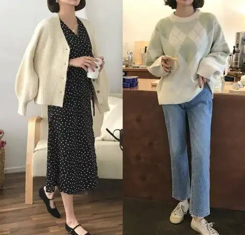 必穿的毛衣,怎么搭配才好看这18套搭配让你穿出时髦气质
