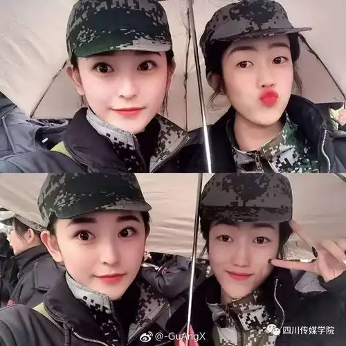 最美军训照只要是你就好
