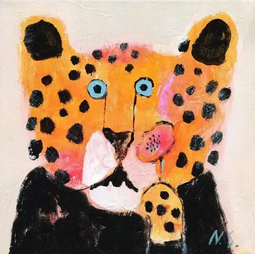 插画一组治愈系可爱插画
