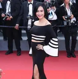 女神也老了,朱茵亮相戛纳红毯小肚子抢眼
