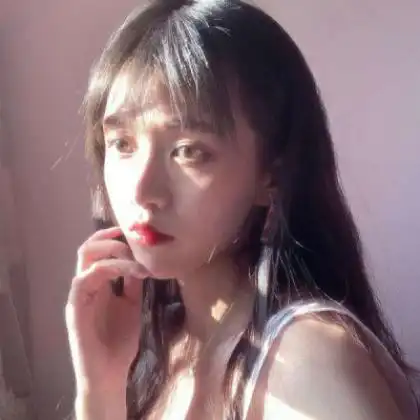 萌女生唯美清新头像,温柔长发又安静的女生

