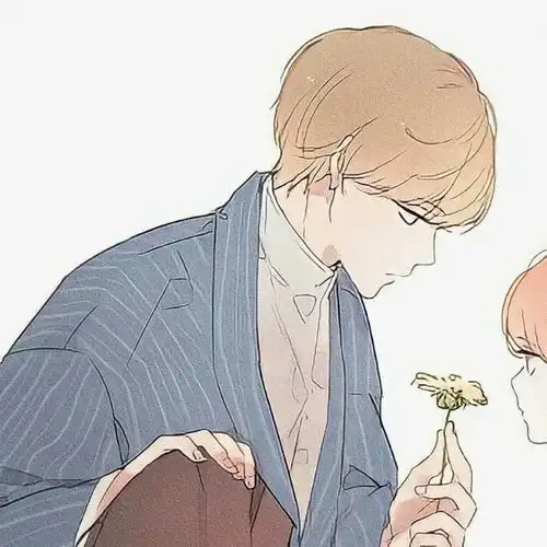 动漫头像甜甜的情头
