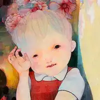 有些诡异的小人儿插画个性头像不走寻常路才能发现另类风景个性
