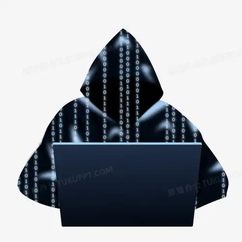 手绘神秘黑客形象元素png图片素材下载神秘png熊猫办公
