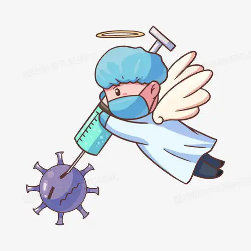 抗疫医生天使消灭病毒卡通人物形象png图片素材免费下载卡通人物png30003000像素
