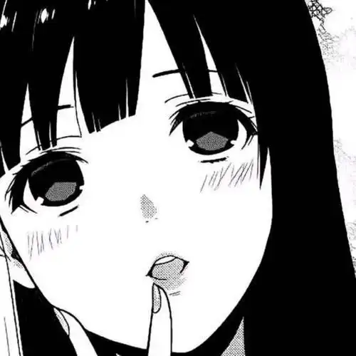 头像黑白动漫女生头像

