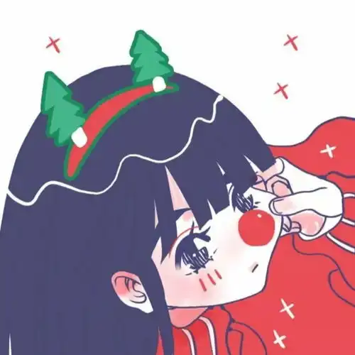 圣诞节头像情侣篇
