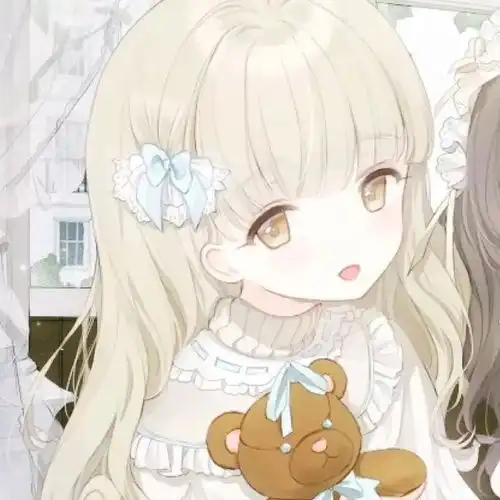 抖音最火闺蜜头像双人卡通可爱的卡通闺蜜头像
