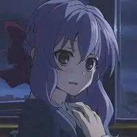 背景情侣头像蓝色风格背景情侣头像一对

