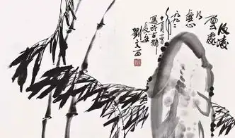 人物画大家刘文西花鸟画作品欣赏
