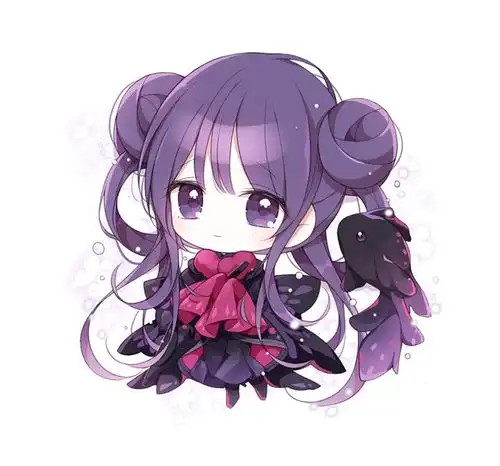 超萌的q版动漫头像分享画师salgu
