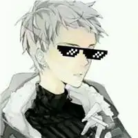 带墨镜叼烟动漫男头像微信头像图片大全
