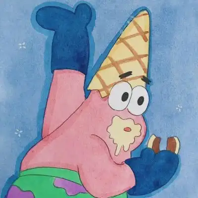 海绵宝宝派大星头像可爱超萌图片
