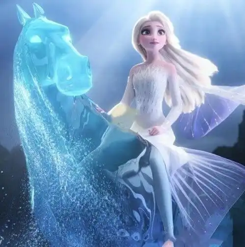 17岁女网红cos艾莎一夜爆红,却来不及替换蓝秋裤,漫迷都看直了
