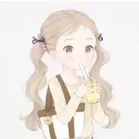手绘女生头像霸气超拽卡通微信头像图片大全
