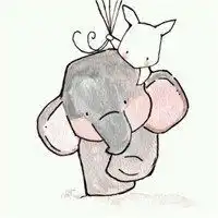小象头像漫画图片大全微信头像图片大全
