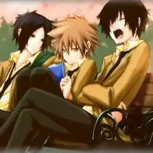 跪求动漫三人头像.最好是男的最好是家庭教师的
