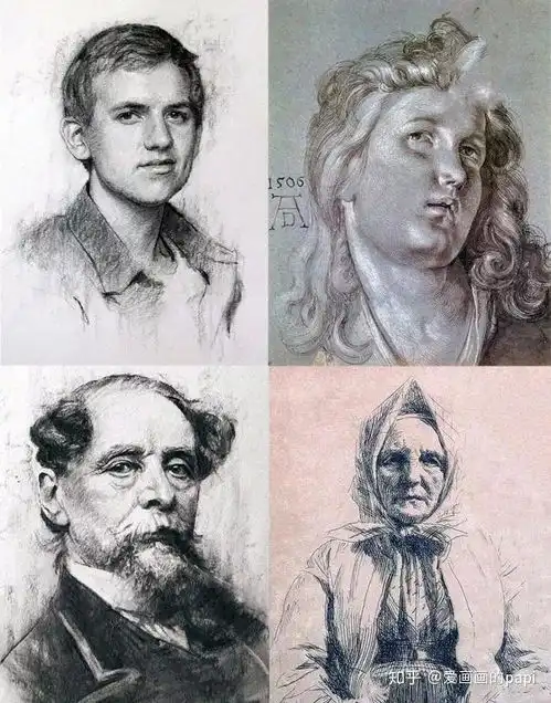 教你素描头像怎么画及全套视频教程下载
