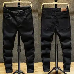 黑色父子男西裤

