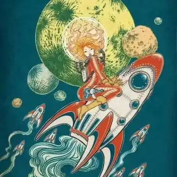 150张小众复古艺术插画盘点
