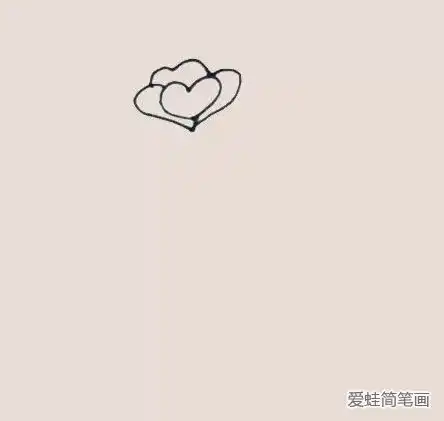 玫瑰花简笔画
