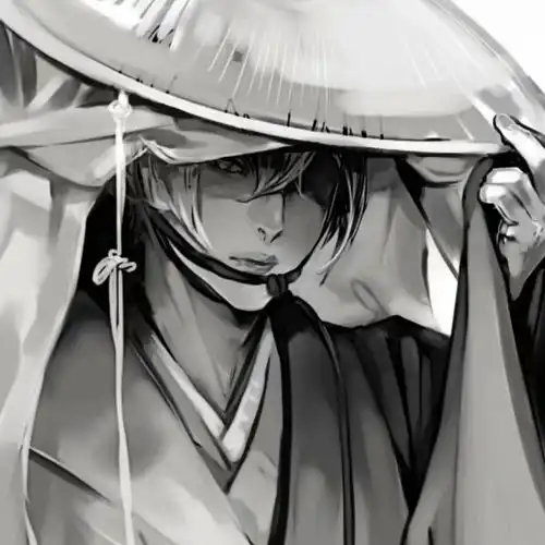 有没有简单好看的古风人物或风景画图片
