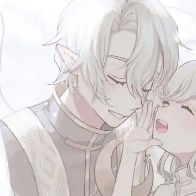 可爱ins动漫情头山川河海的神明,与神明交错而发光的少女
