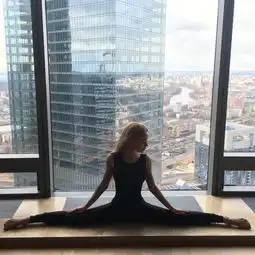 战斗民族最美瑜伽教练你看呆了吗
