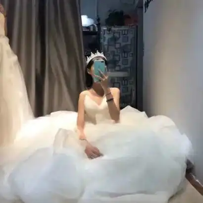 头像舍婚纱女头情头婚纱是一段记忆,更是每个女孩的梦
