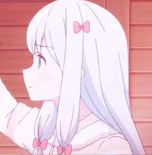 动漫情头想变成冬天的雪,落在先生的肩
