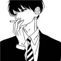 情侣动漫黑白微信头像带字素材微信头像图片大全
