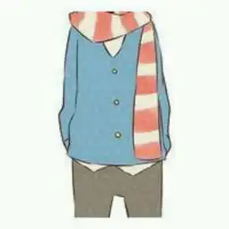 求男生半身动漫头像
