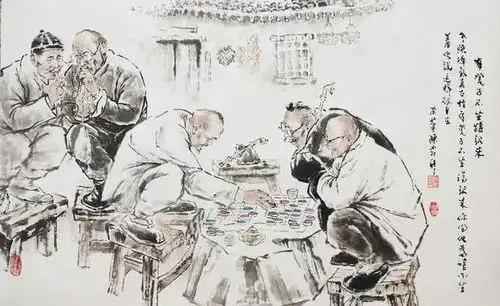 他用左手画画,画作直追刘文西,网友这才是人民画家

