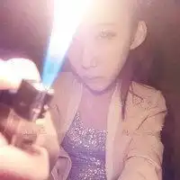 拿烟的女生头像韩版微信头像图片大全
