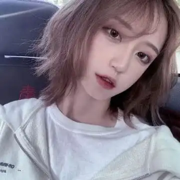 高冷气质短发欧美女生头像
