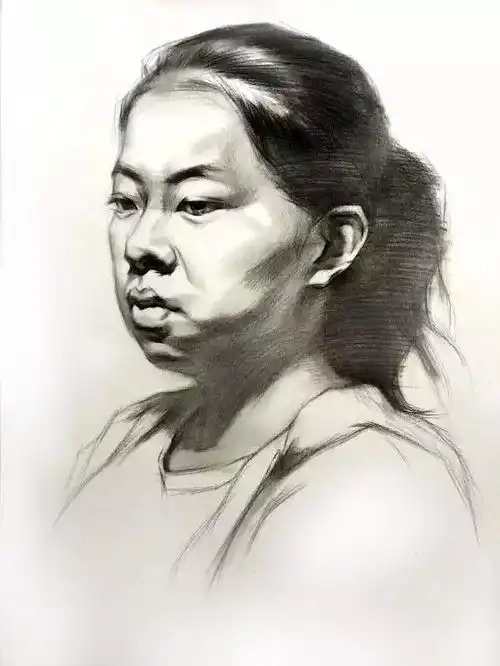 素描五官怎么画出立体感的步骤图及全套视频教程云网盘下载
