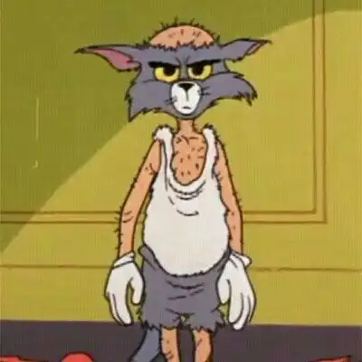 汤姆猫和杰瑞老鼠情侣头像
