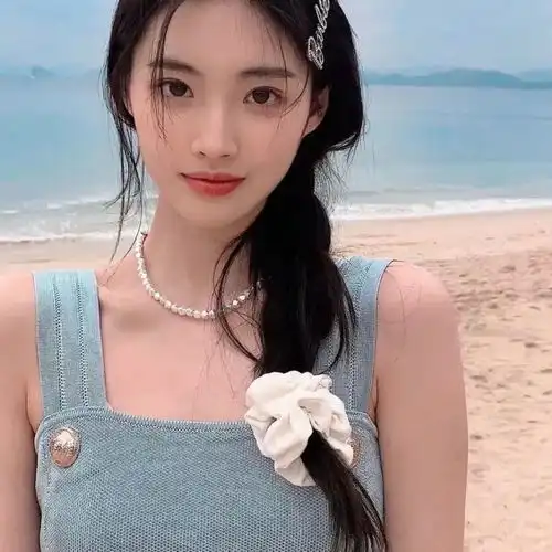 小众气质女头兜兜转转还会遇见
