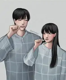 超撩人的情侣漫画看的粉丝脸红心跳,这波狗粮我心甘情愿的吃了
