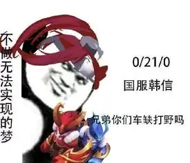 王者荣耀韩信搞怪表情包
