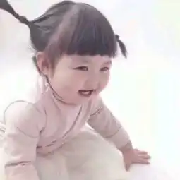 可爱女宝宝头像娃娃头像可爱呆萌女
