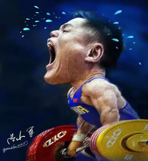中国奥运冠军漫像
