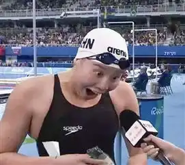 杭州女孩傅园慧里约奥运走红被赞泳届行走的表情包
