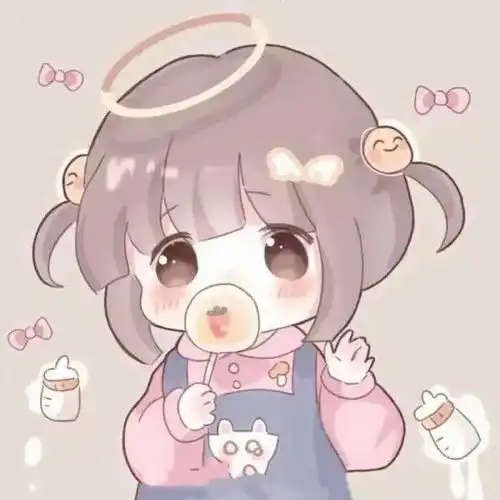 近期超火的可爱动漫女生头像
