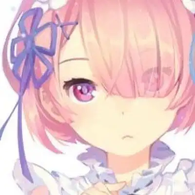 拉姆雷姆姐妹头像一对分开二次元雷姆拉姆可爱闺蜜头像
