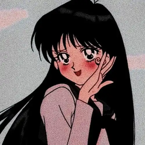 女生动漫头像念想
