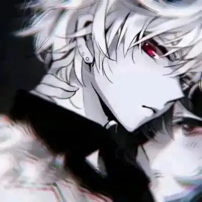 2023最新黑色冷酷高冷动漫情侣头情侣头像我要个性网
